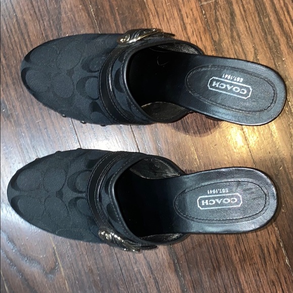 Coach clogs, new - Picture 1 of 5